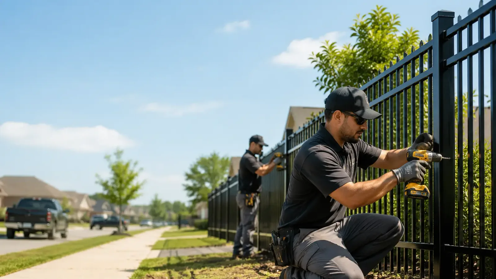 Metal Fence Installation in Mercersburg, PA